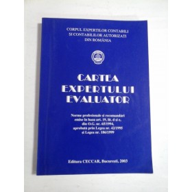 CARTEA  EXPERTULUI  EVALUATOR  -  Corpul expertilor contabili si contabililor autorizati din Romania 